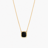 Petit collier MYKONOS onyx Skalli-Paris