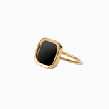 Petite Bague Mykonos onyx SKALLI