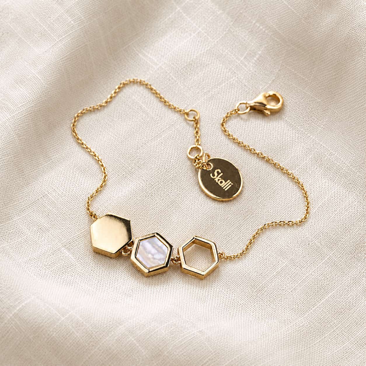 BRACELET HONEY NACRE SKALLI