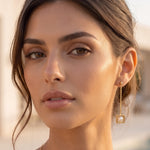 BOUCLES D'OREILLES BALANCELLE PERLE D'EAU DOUCE SKALLI