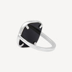 BAGUE MYKONOS ARGENT 925 ONYX SKALLI