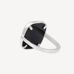 BAGUE MYKONOS ARGENT 925 ONYX SKALLI