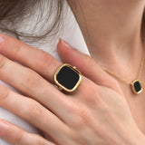 Bague MYKONOS Onyx