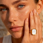 BAGUE MYKONOS NACRE SKALLI
