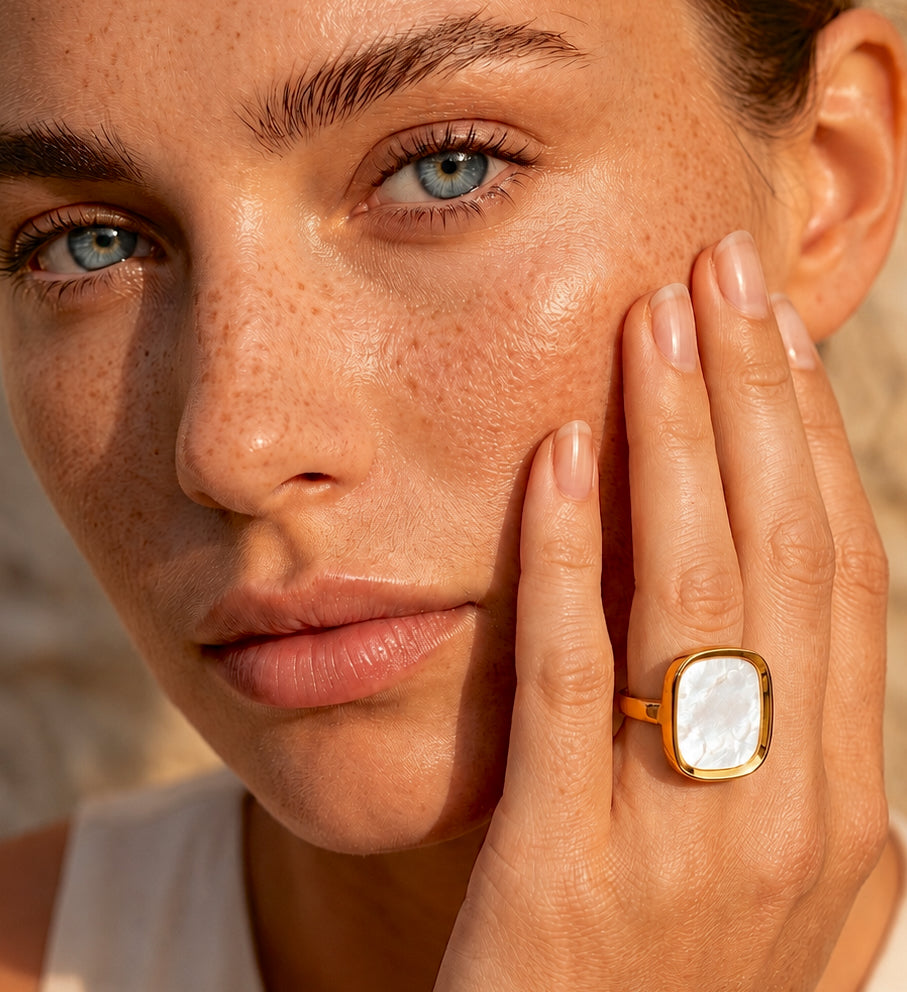 BAGUE MYKONOS NACRE SKALLI