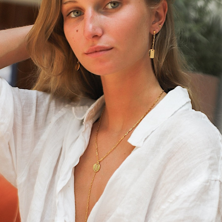 COLLIER LONG CHIPS SKALLI