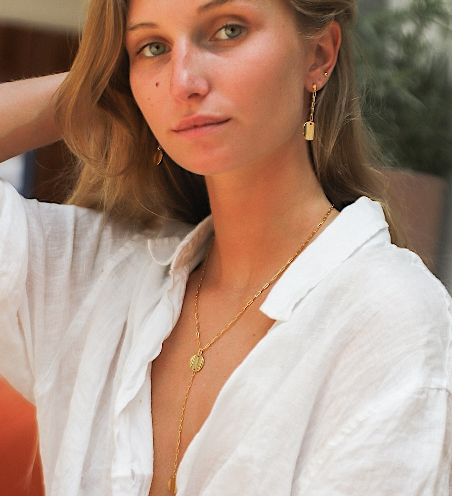 COLLIER LONG CHIPS SKALLI