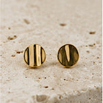 BOUCLES D'OREILLES CHIPS MINI OR SKALLI