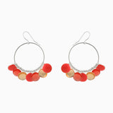 Boucles d'oreilles SMARTIES  corail Skalli-Paris