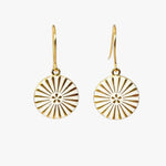 Petite boucles d 'oreilles KIMIKO résine blanche Skalli-Paris