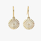 Petite boucles d 'oreilles KIMIKO résine blanche Skalli-Paris