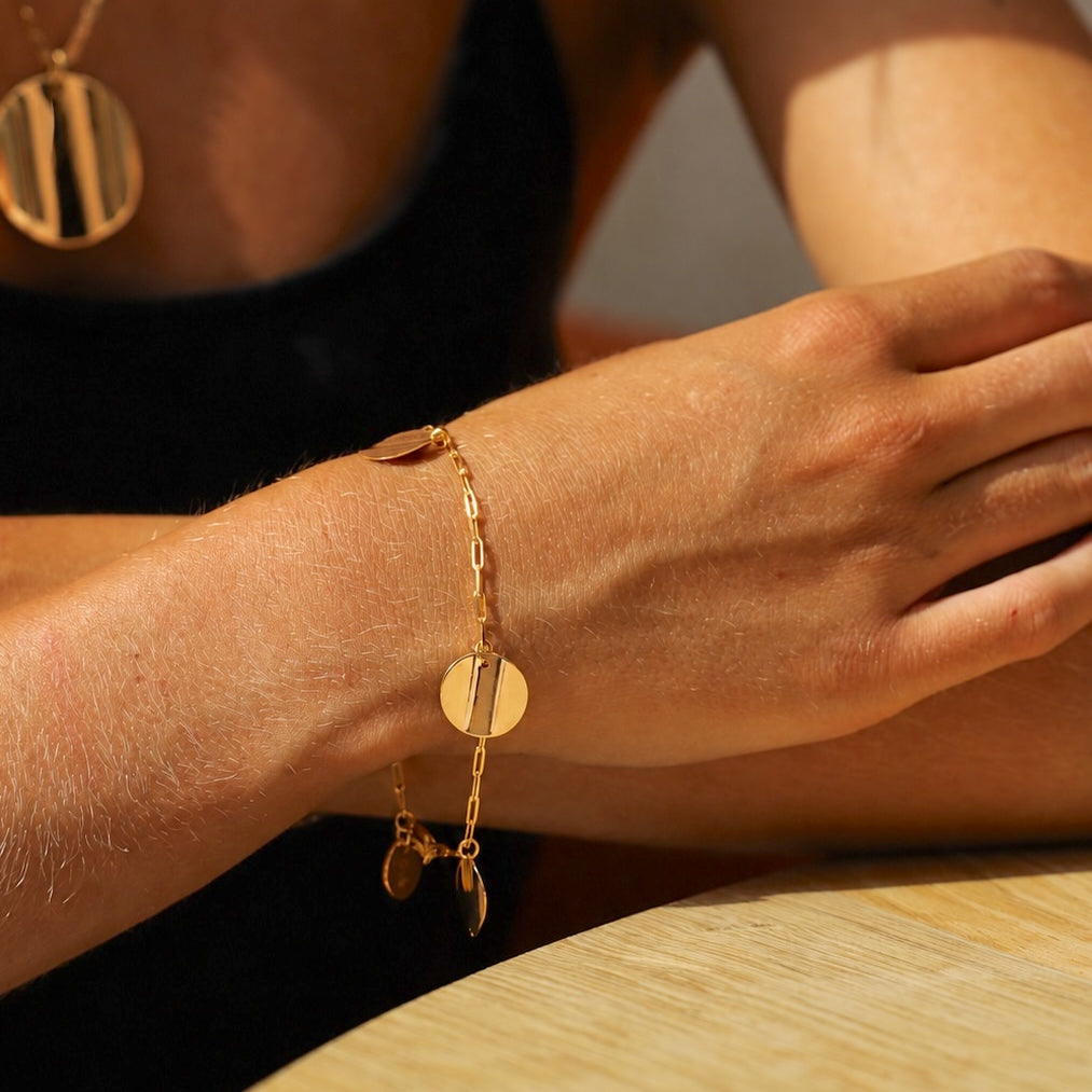 BRACELET PAMPILLES CHIPS Skalli-Paris