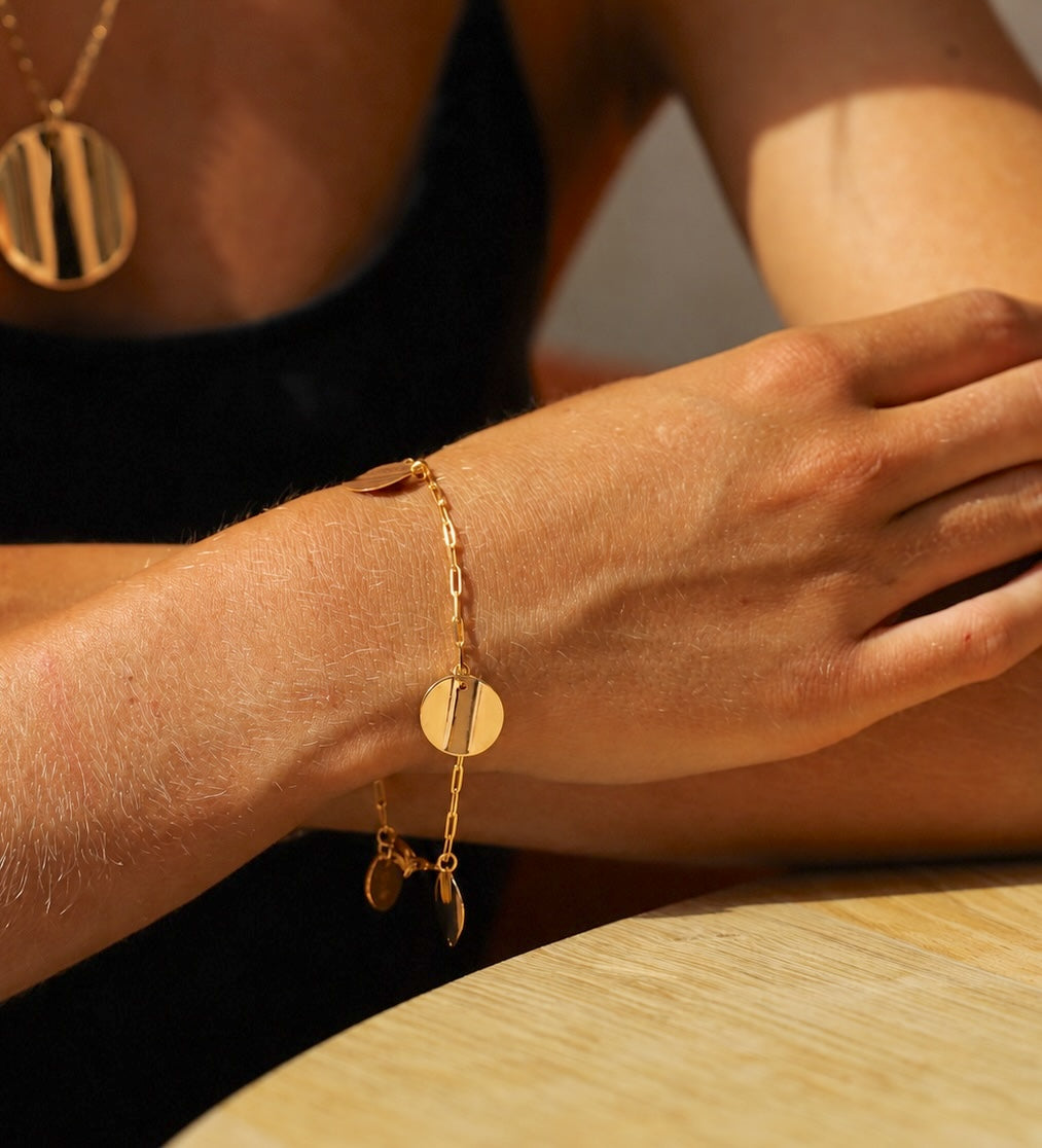 BRACELET PAMPILLES CHIPS Skalli-Paris