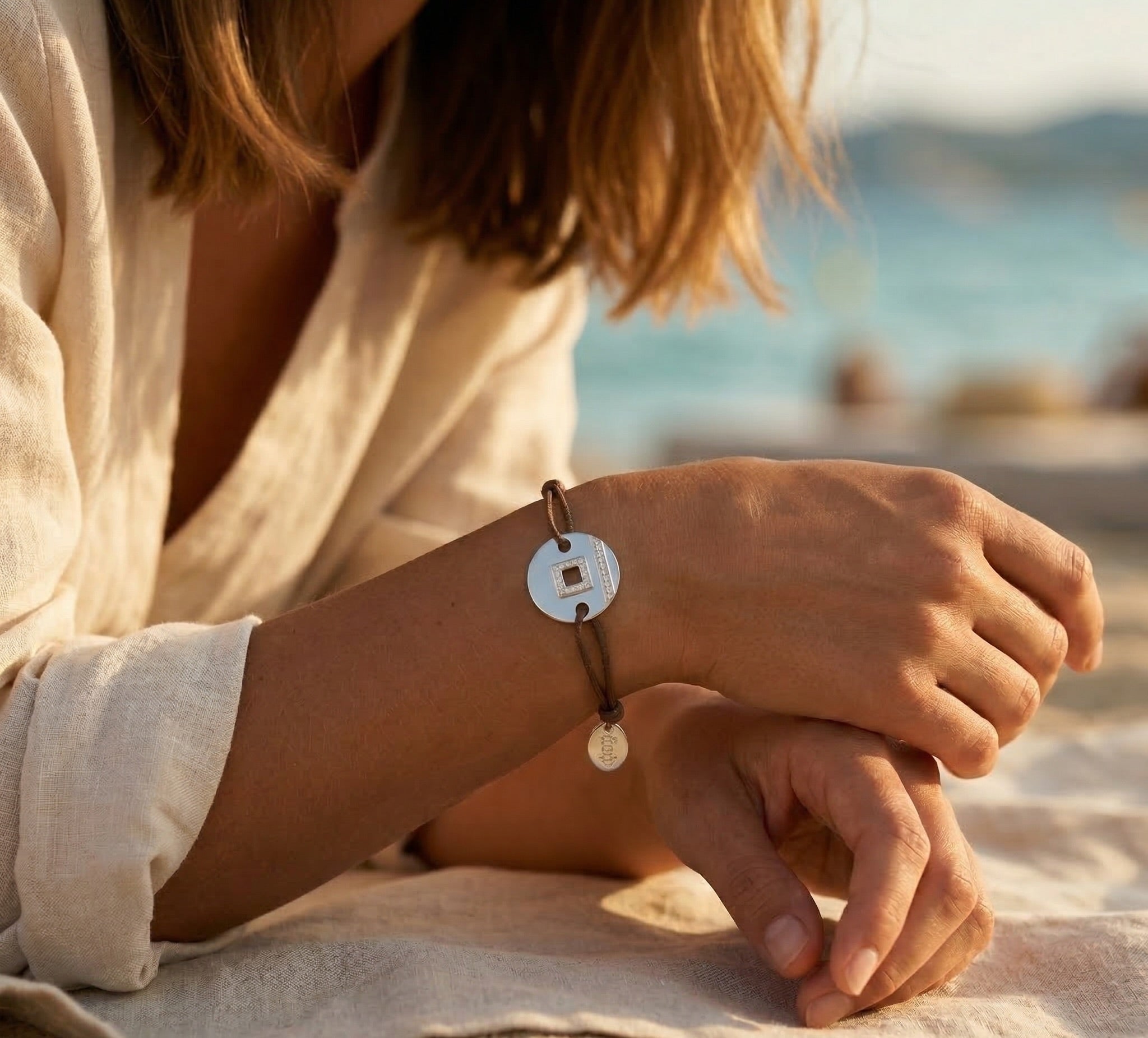 BRACELET FENG SHUI ARGENT 925 Skalli-Paris