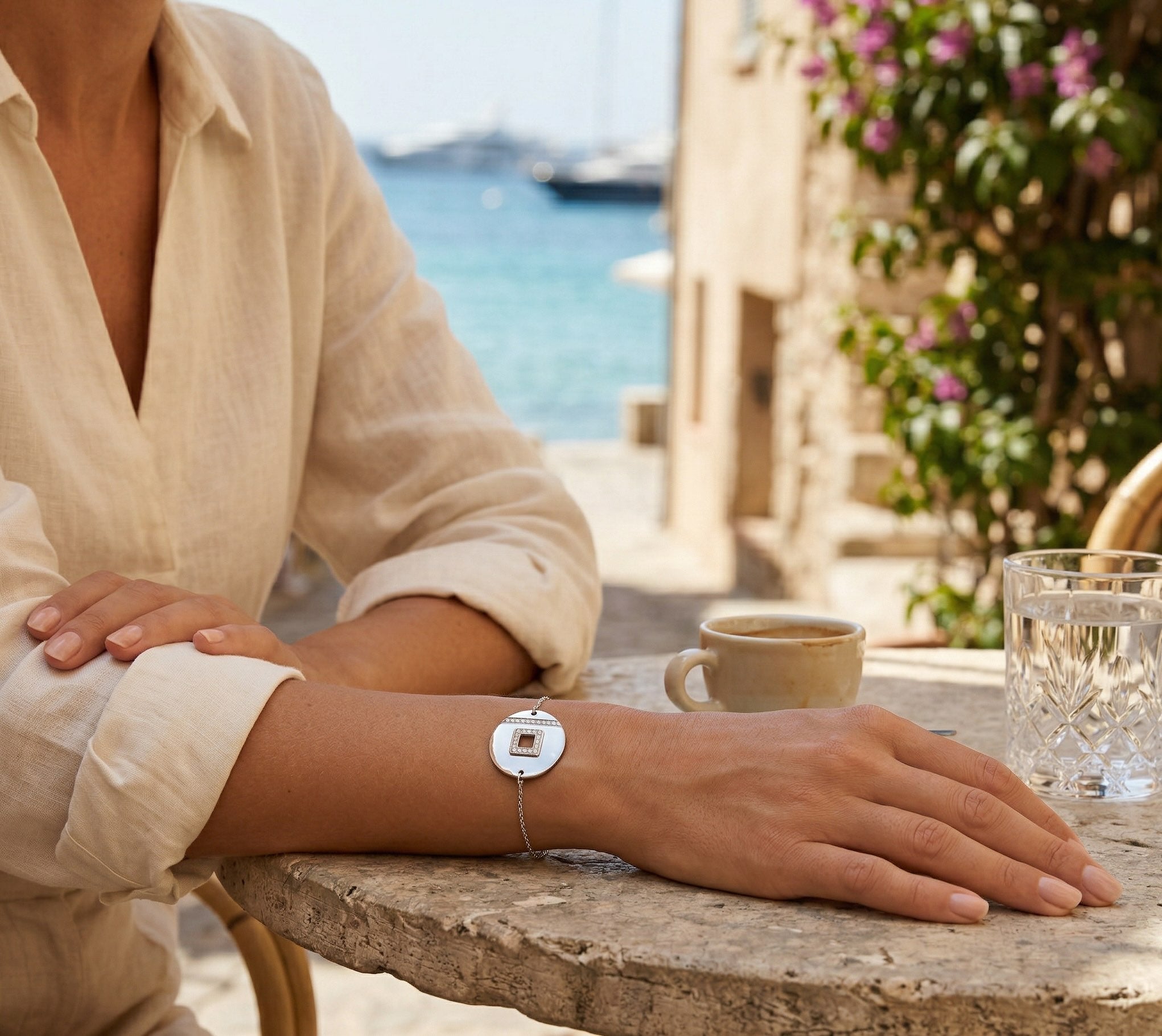 BRACELET FENG SHUI ARGENT 925 Skalli-Paris