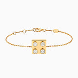 Bracelet Chaine Pure Icon Or 750 & Diamants SKALLI