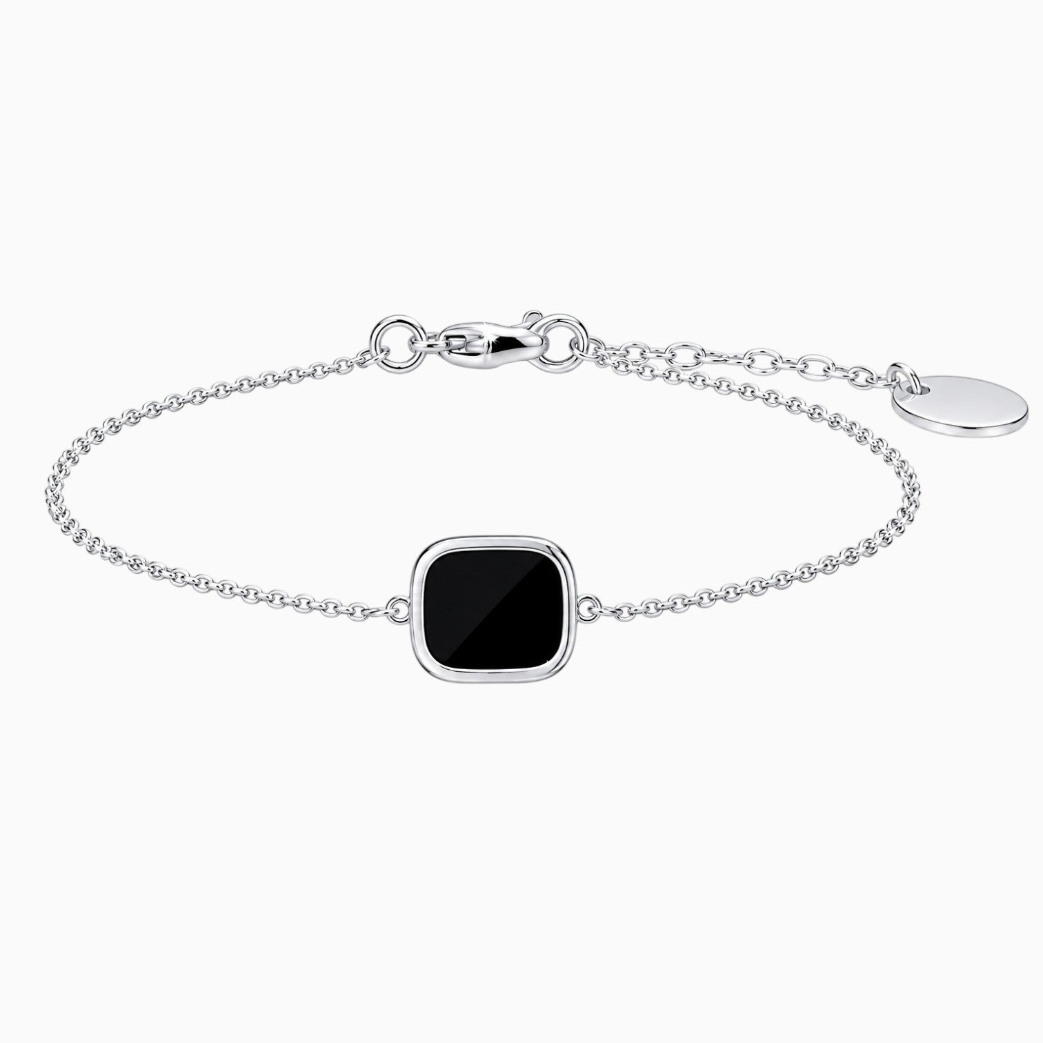 BRACELET MYKONOS ARGENT 925 ONYX SKALLI