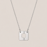 COLLIER LIGNE ARTY OR BLANC & DIAMANT Skalli-Paris