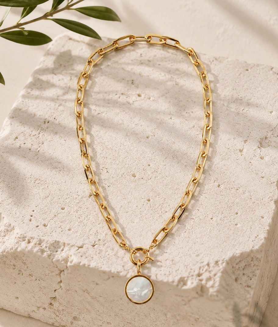 COLLIER FORCAT MYKONOS NACRE Skalli-Paris