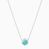 Collier HONEY argent 925 - turquoise