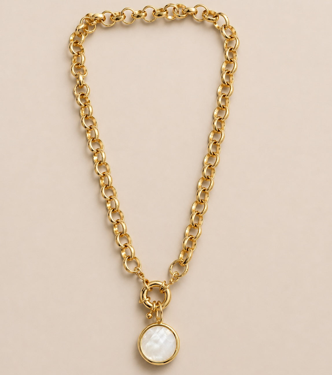 COLLIER JUMBO MYKONOS JASERON FERMOIR BOUÉE Skalli-Paris