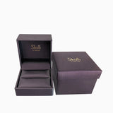 Bague pavée ARTY Or Rose 750 & Saphir Rose