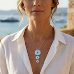 GRAND COLLIER FENG SHUI ARGENT 925 Skalli-Paris