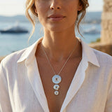 GRAND COLLIER FENG SHUI ARGENT 925 Skalli-Paris