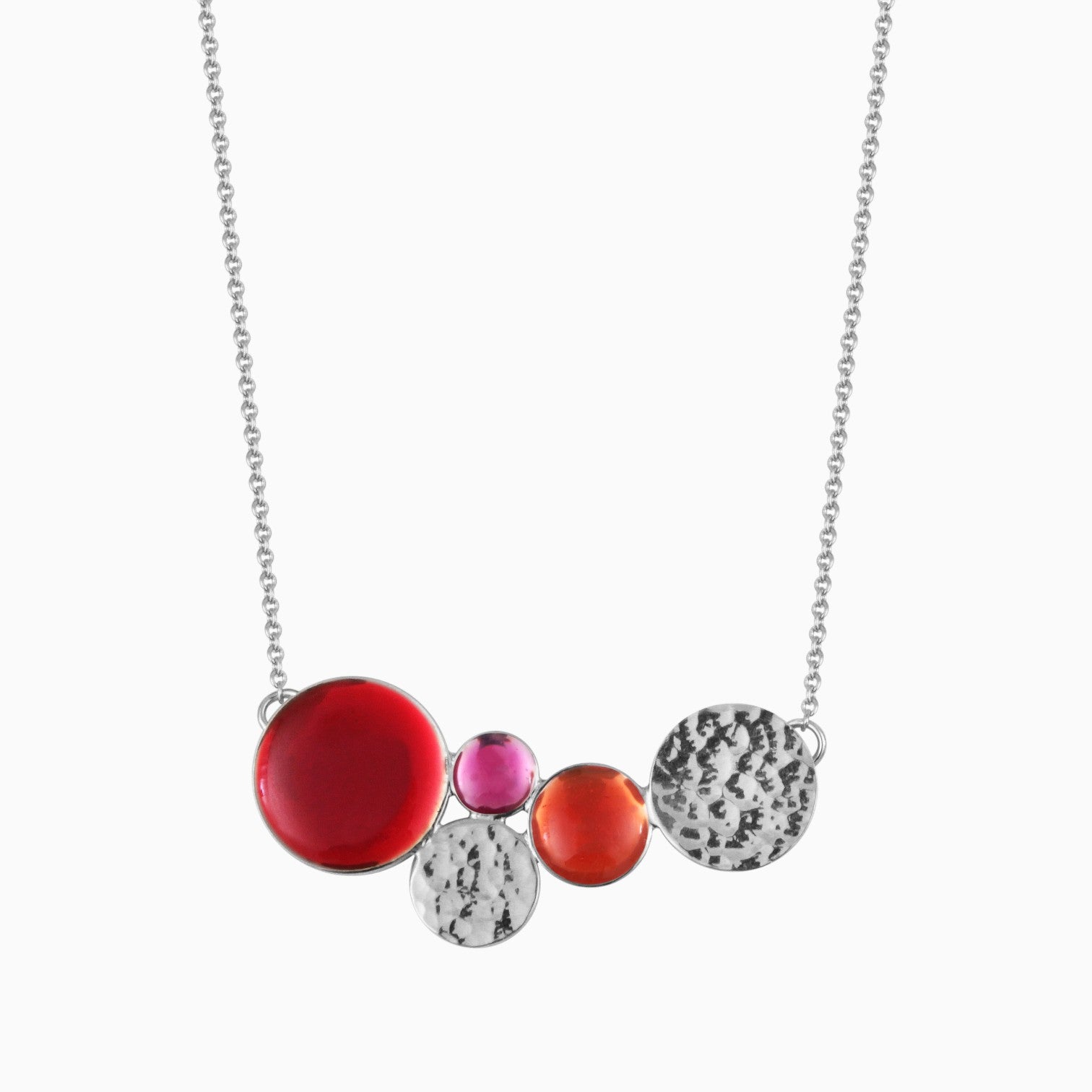 Collier EBULLITION  red skin Skalli-Paris