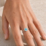 BAGUE HONEY ARGENT 925 TURQUOISE Skalli-Paris