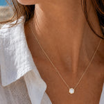 COLLIER HONEY NACRE SKALLI