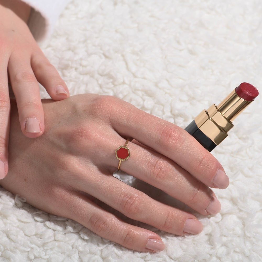 Skalli CORAL HONEY RING – Skalli