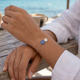BRACELET KIMIKO BLEU MARINE SKALLI