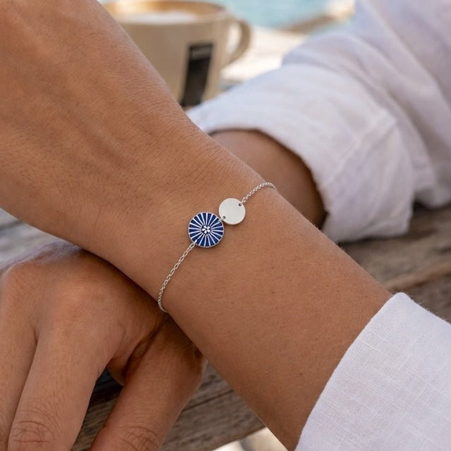 BRACELET KIMIKO BLEU MARINE SKALLI