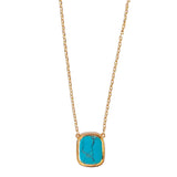 Petit collier MYKONOS turquoise Skalli-Paris