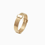 Bague TALISMAN plaqué or
