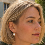 BOUCLES D'OREILLES MYKONOS NACRE SKALLI