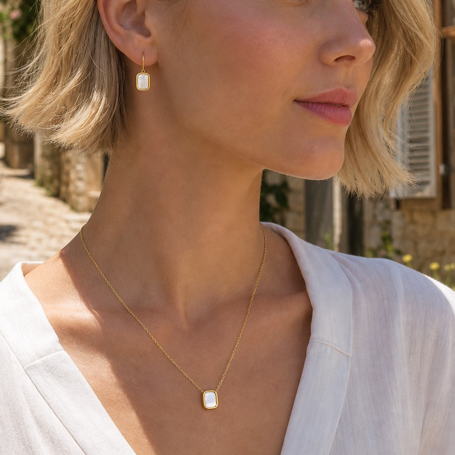 PETIT COLLIER MYKONOS NACRE SKALLI