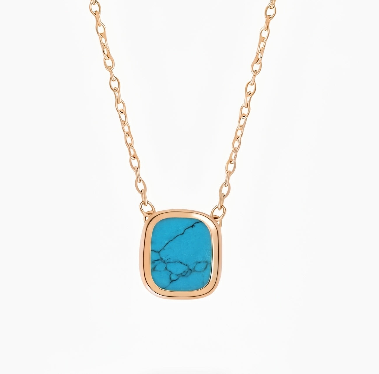 Petit collier MYKONOS turquoise Skalli